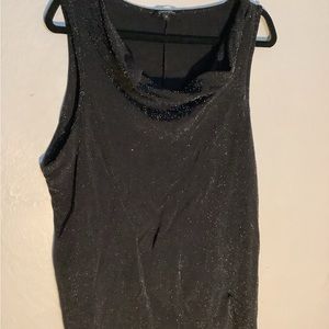 Plus size 1X sparkly tank